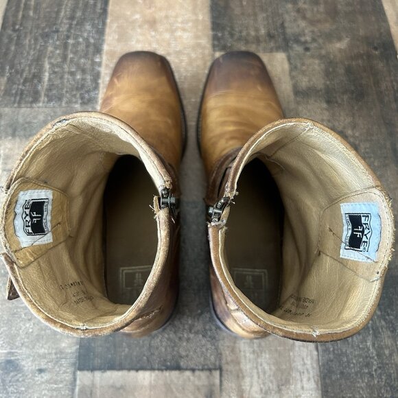 Frye 3487077 Smith Engineer Side Zip Boots Mens 10 D - Picture 6 of 12